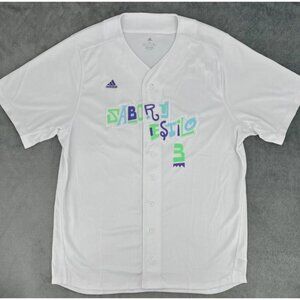 Mens Adidas Hispanic Heritage Baseball Jersey "Sabor Y Estilo" MLB Size XL